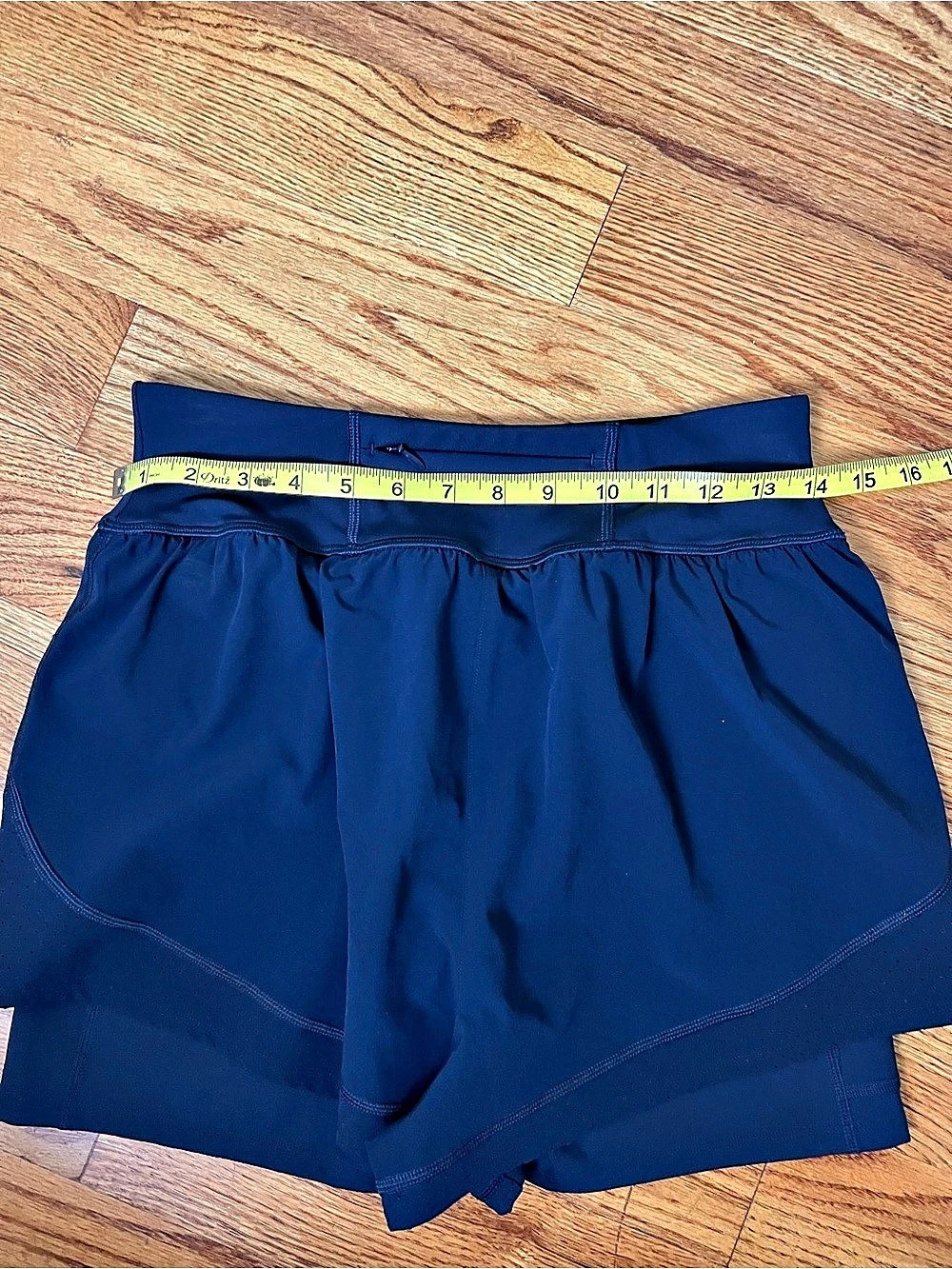 Spanx Skort Athletic Shorts Blue Medium - Picture 3 of 6